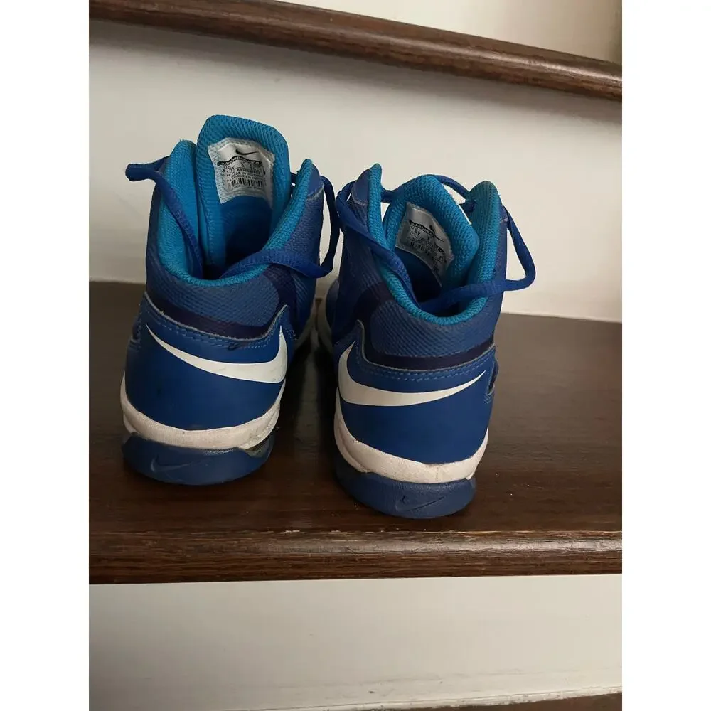Nike Airmax Stutter step youth 3.5 blue basketball shoes